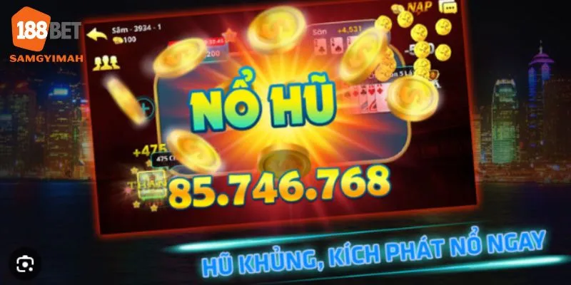 Top những trò chơi nổ hũ tại 188bet được yêu thích nhất